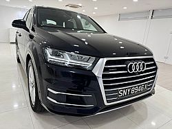 Audi Q7 2.0 TFSI QUATTRO 4WD 7Seater LED 2015 Blue Sunroof